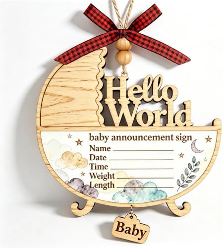 Baby Announcement Sign by Unknown