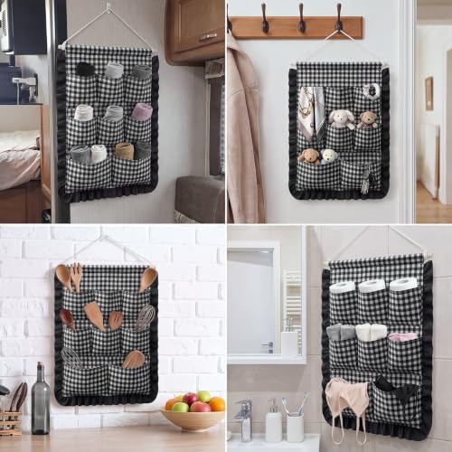 Amyhill Gingham Wall Hanging Organizer - Image 6