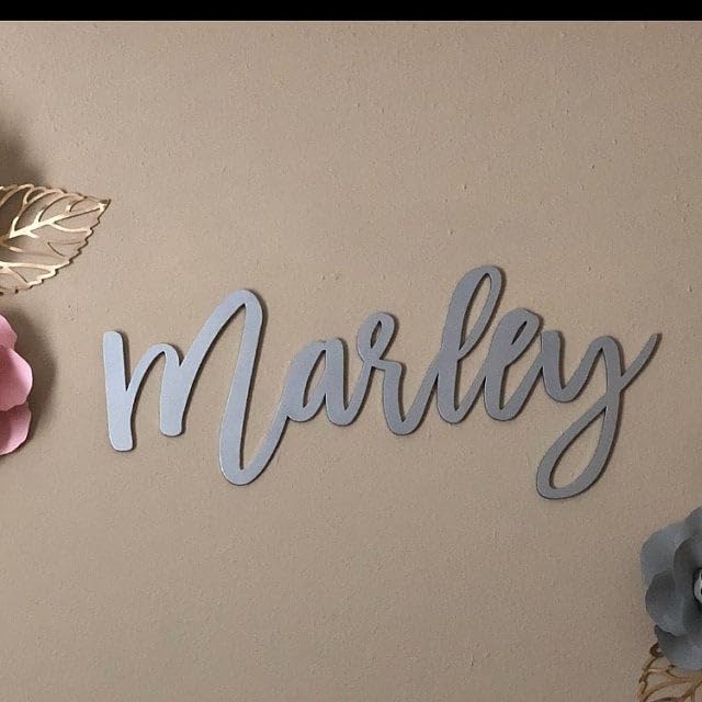 Custom Wooden baby name sign personalized nursery wall decor - Image 5