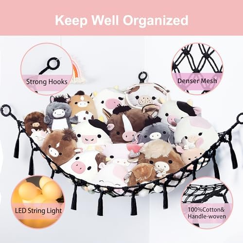 Stuffed Animal Storage Hammock Toy Net - Image 5