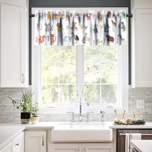 Kids ABC Alphabet Valance Curtains - Image 6