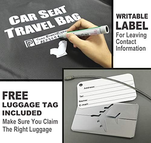 Car Seat Travel Bag for Air Travel - Image 7