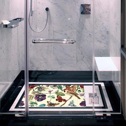 Shower Mat Bathtub Mat, 26.8x15.1 inch, Non-Slip Bath Mat - Image 6