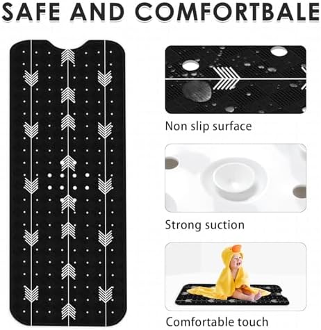 Bathtub Shower Mat 40X16 Inch, for Toddler - Image 4