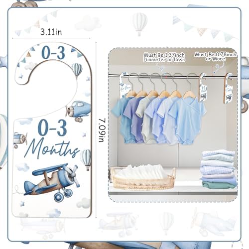 Airplane Baby Closet Dividers - Image 6
