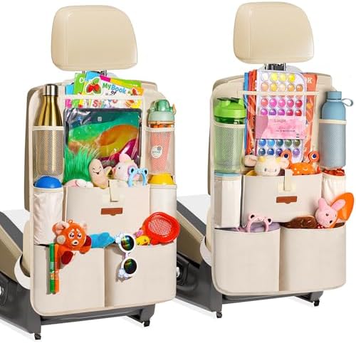 SURDOCA Car Organizers and Storage, Upgraded Car Seat Organizer by SURDOCA