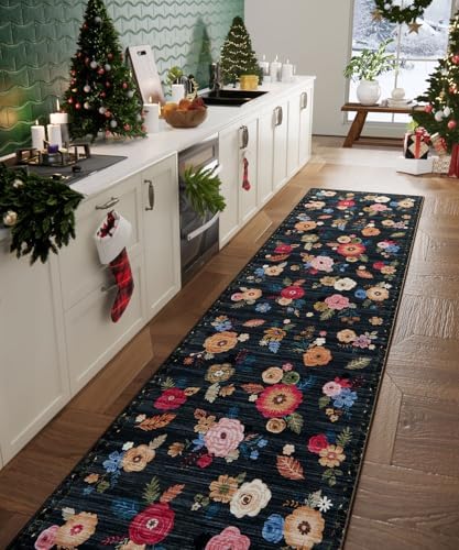 Washable Kitchen Rug Hallway Runner: 2x10 Runner Rug Non Slip Carpet Runner - Image 2