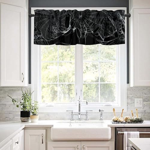 Halloween Valances for Kitchen Window, 1 Panel - Image 6
