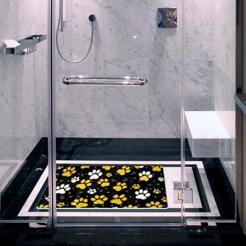 Shower Mat Non Slip, Dogs Paws Anti Slip Bath Mat - Image 6