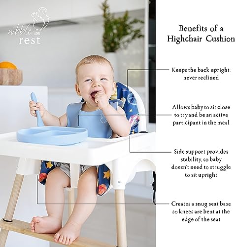 Nibble and Rest Highchair Insert Cover, Compatible - Image 3