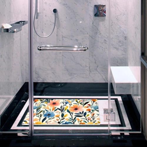 Non Slip Bathtub and Shower Mat 26.8x15.1 inch, Bath Mat - Image 6