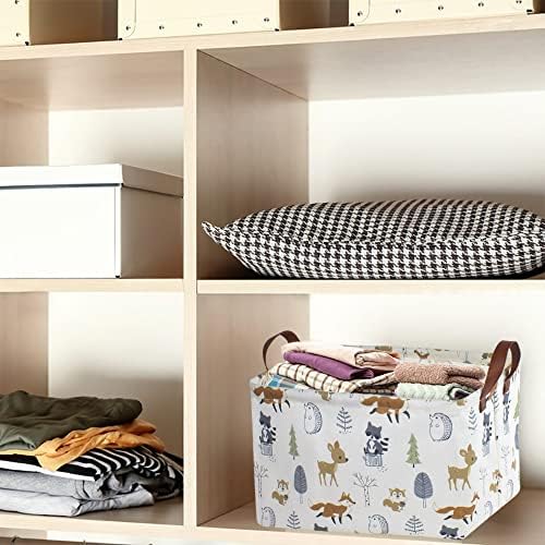 NTAOHAMPER Rectangular Storage Basket, Books Box, Gift Basket, Room Decor - Image 3
