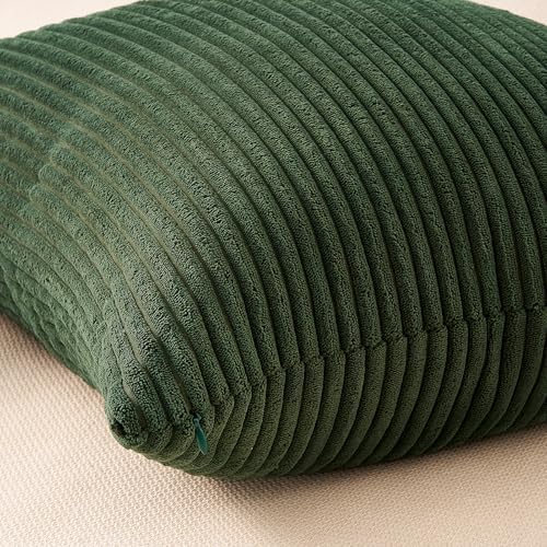 Topfinel Set of 4 Mordern Nordic Boho Farmhouse Cushion Covers Green Rust Throw - Image 7
