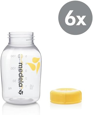 Medela 5oz Breast Milk Collection & Storage Bottles | 6 Ct - Image 3