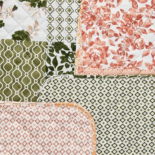 Great Bay Home Reversible Patchwork Loveseat Cover - Image 6
