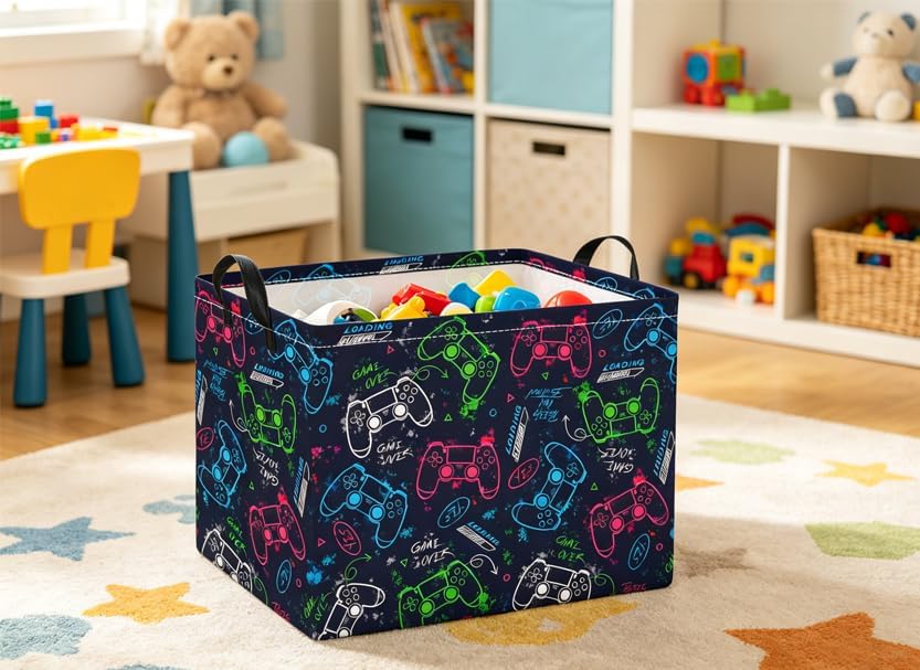 Rectangular Baby Kids Storage Basket - Image 5
