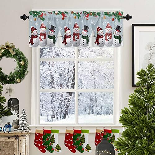 Vandarllin Christmas Valance Kitchen Curtains - Image 3