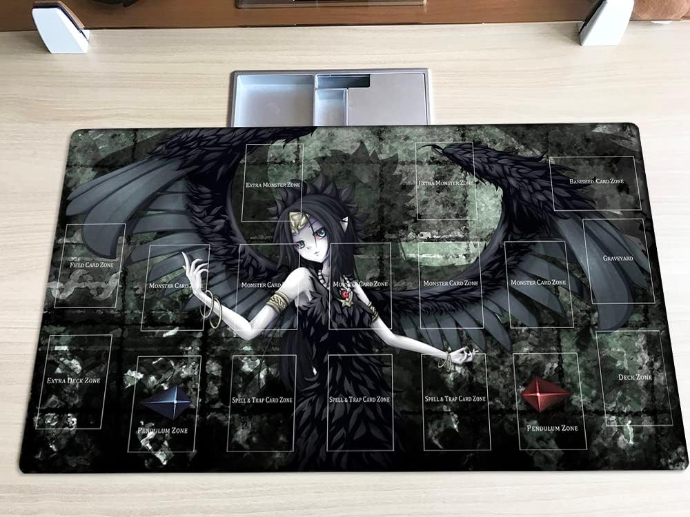 New Mlikemat Playmat Fabled Grimro TCG CCG OCG Trading Card Game Mat with Zones + Free Bag (ZD014-83-A)