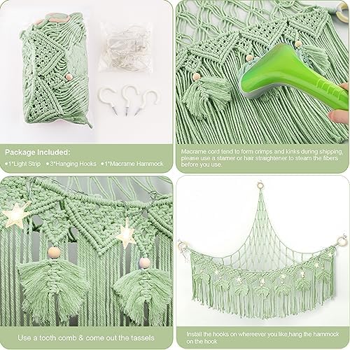 Macrame Stuffed Animal Storage - Image 6
