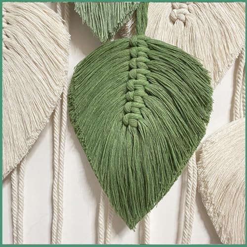 MSFENG Macrame Wall Hanging Tapestry Boho Wall Decor Wall Art Decorations - Image 3