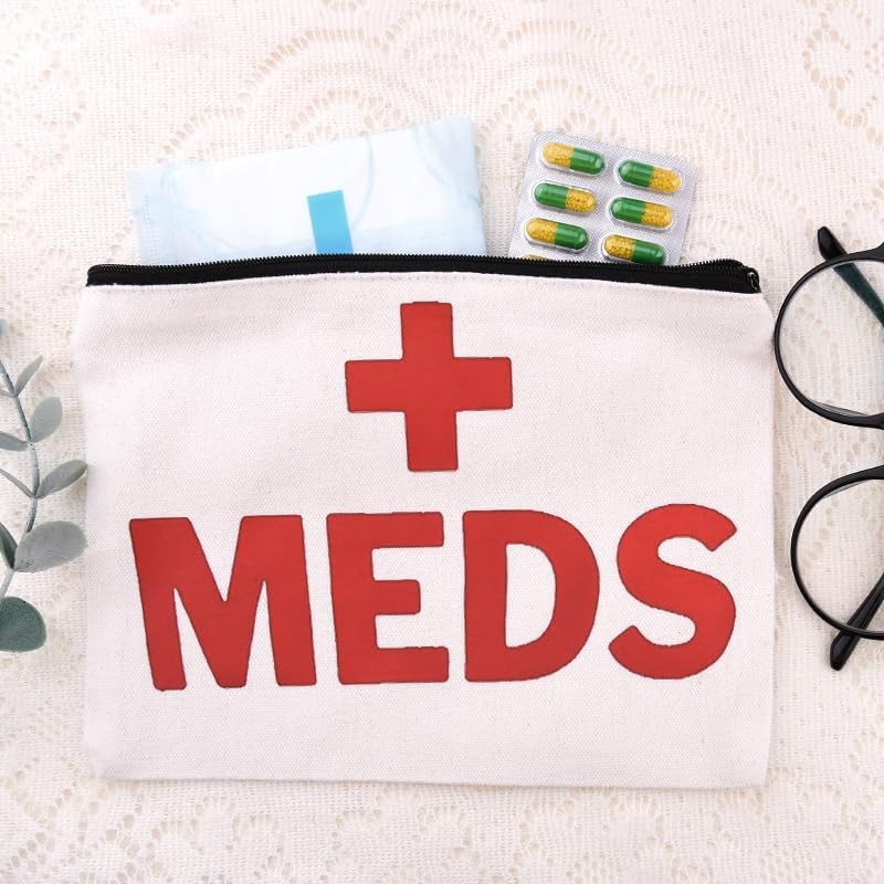 Meds Bag Makeup Storage Pouch Nurse Med Medicial Organizer Travel Bag - Image 2