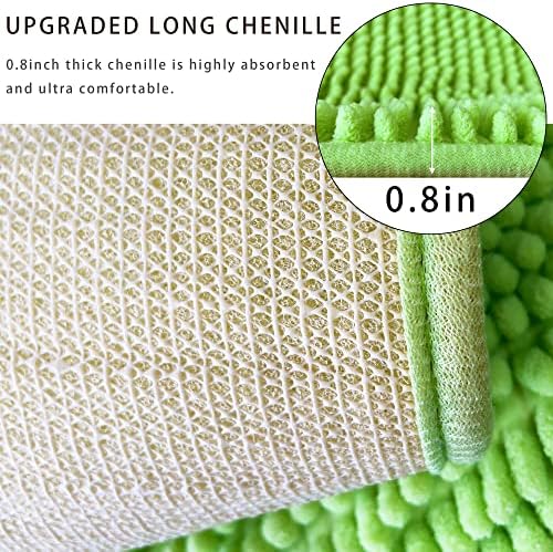 Chenille Bath Mat Microfiber Floor Mat Baby Bath Mat - Image 5