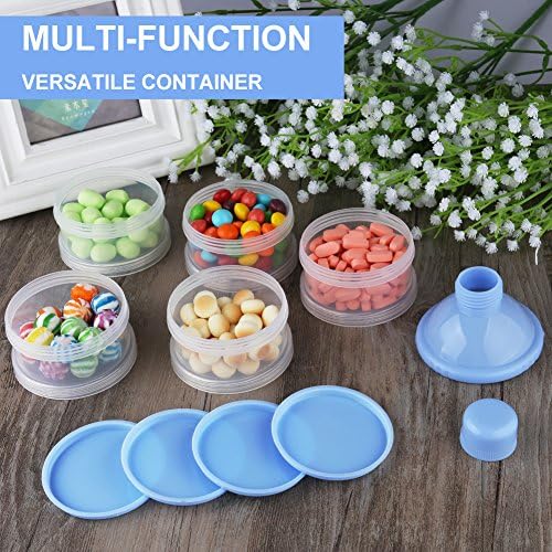Accmor Formula Dispenser On The Go, 5 Compartments Stackable Formula Container - Image 3