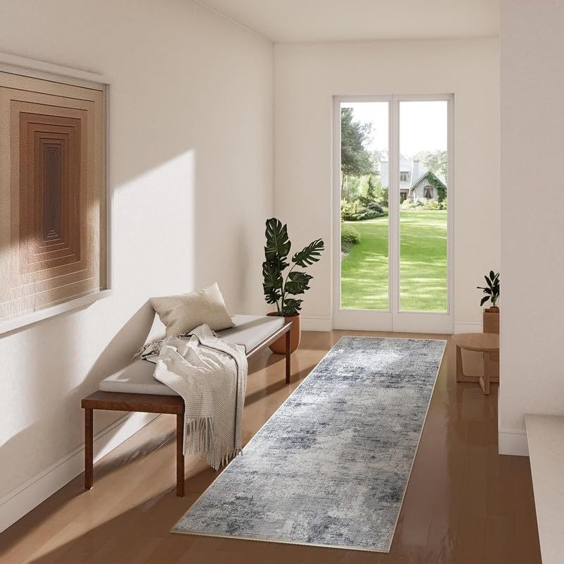 Washable Kitchen Rugs Runners for Hallways: 2x10 Carpet Runner Rug Non Slip - Image 3