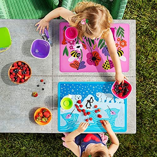 Munchkin® WildLove Reversible Silicone Placemat - Image 5