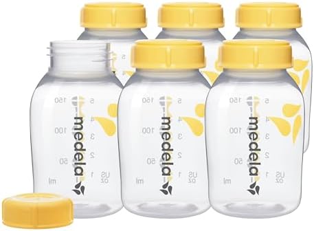 Medela 5oz Breast Milk Collection & Storage Bottles | 6 Ct by Medela