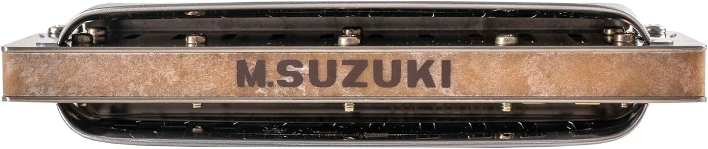 SUZUKI Harmonica, Silver Manji-Db
