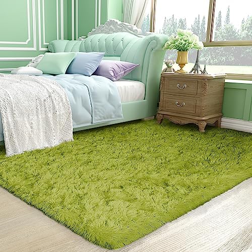 Ophanie Green Rug Grass Area Rugs - Image 5