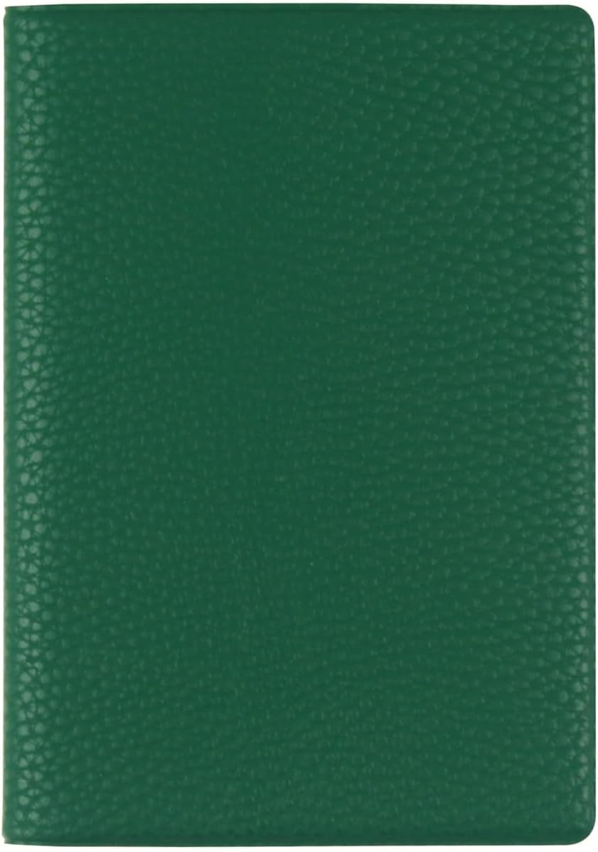 Fenice Classic Passport Cover Holder Wallet Case for Travel Essential RFID Blocking Vegan Leather Waterproof (GREEN)
