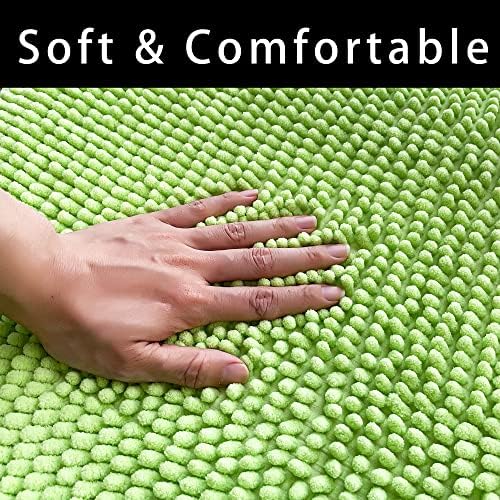 Chenille Bath Mat Non-Slip Microfiber Floor Mat Baby Bath Mat - Image 4