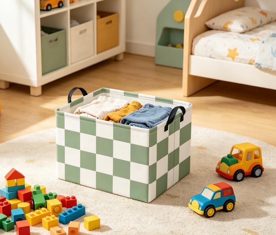 Rectangular Baby Kids Storage Basket - Image 4