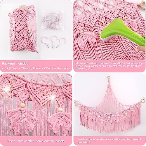 Macrame Stuffed Animal Storage - Image 6