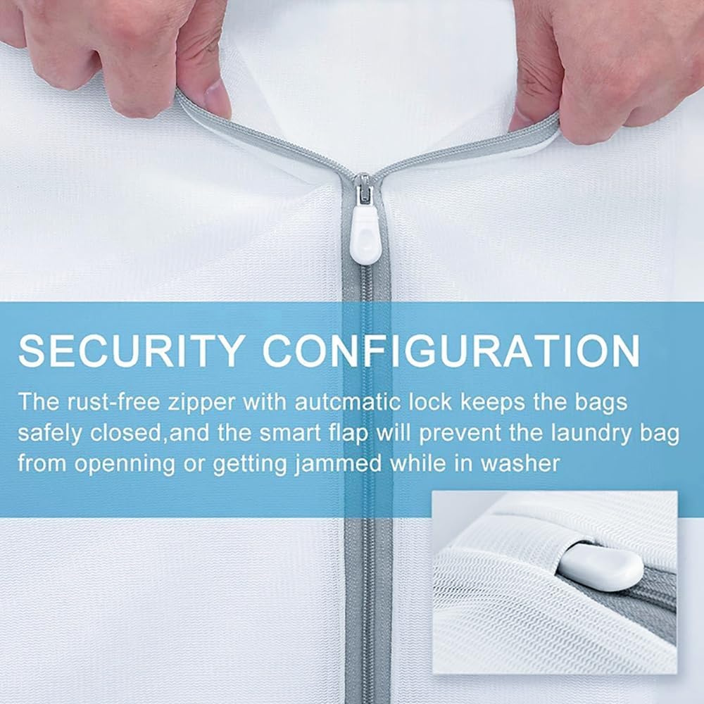 Mesh Laundry Bags for Delicates,with Upgrade the hanging ring,mesh laundry bags for washing machine12 x 16 Inches ﻿ (1 Medium)