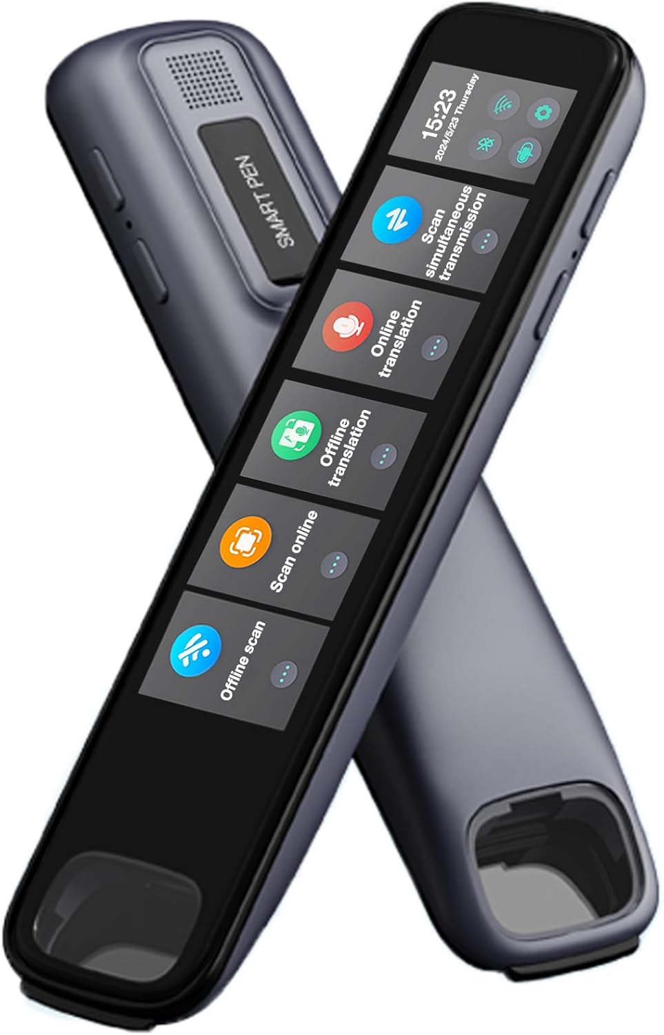 Translation Pen, 3.71" Scan Translation Pen with 142 Language Scanning Reading Pen, Offline Translation, Voice Translation, Portable Translation Device for Learners, Globetrotter