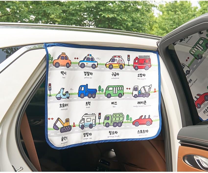 Magnetic Car Sun Shade Curtain for Side Window – Sun Blocker and UV Protector - Image 5