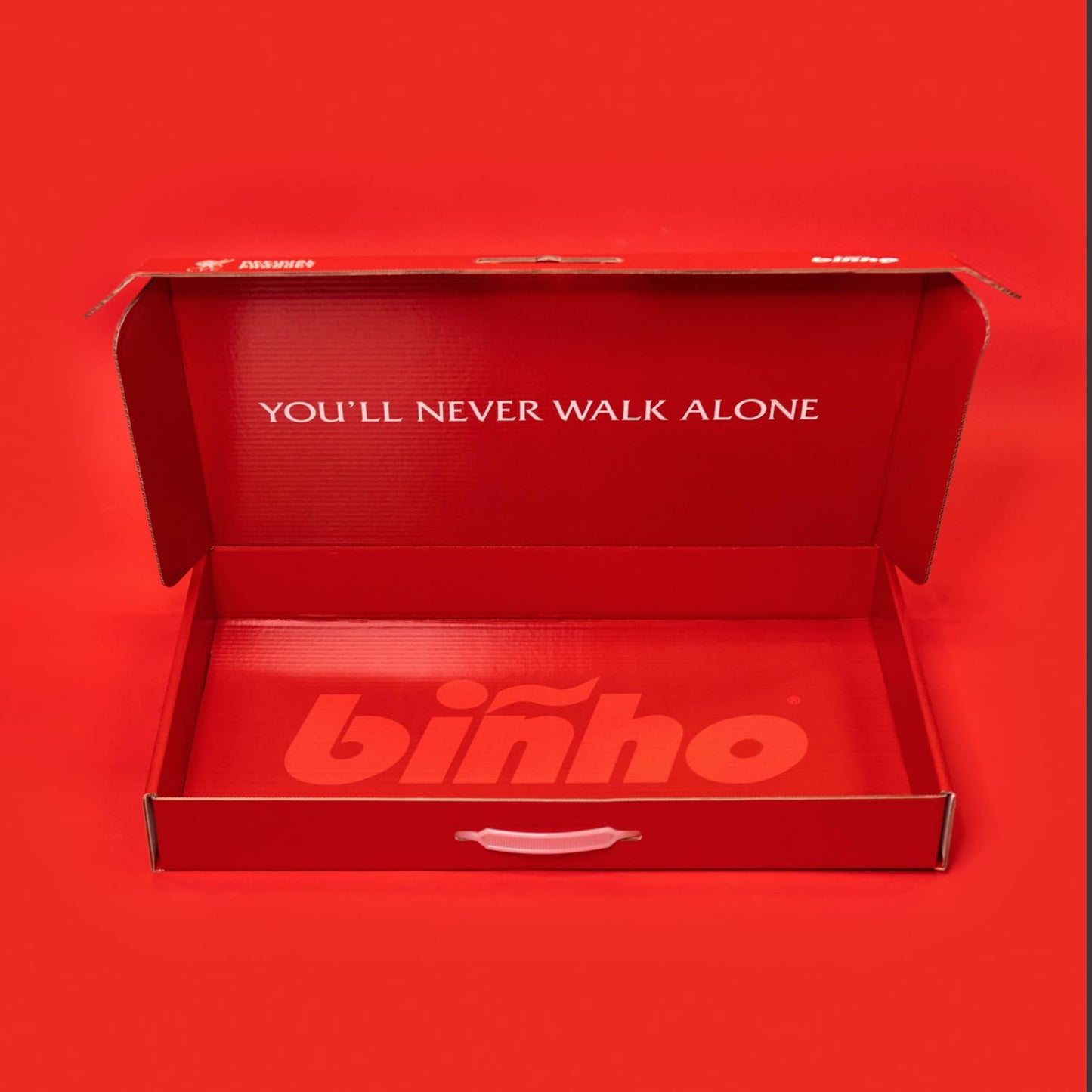 Binho Board Classic Board Game Liverpool Football Club Edition - 2-Player Fast-Paced Finger Flicker Pinball Family Board Game - Portable Tabletop Sports Game Set for Any Occasion