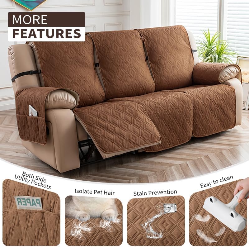 Genina Waterproof Recliner Cover - Image 3