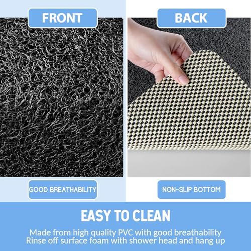 Hargiis Non-Slip Bathtub Mat, Anti Slip Shower Mat, Fast Drying Bathtub Mats - Image 5