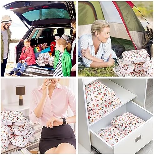 Gonex Compression Packing Cubes, 4-Piece Expandable Travel Organizers - Image 6