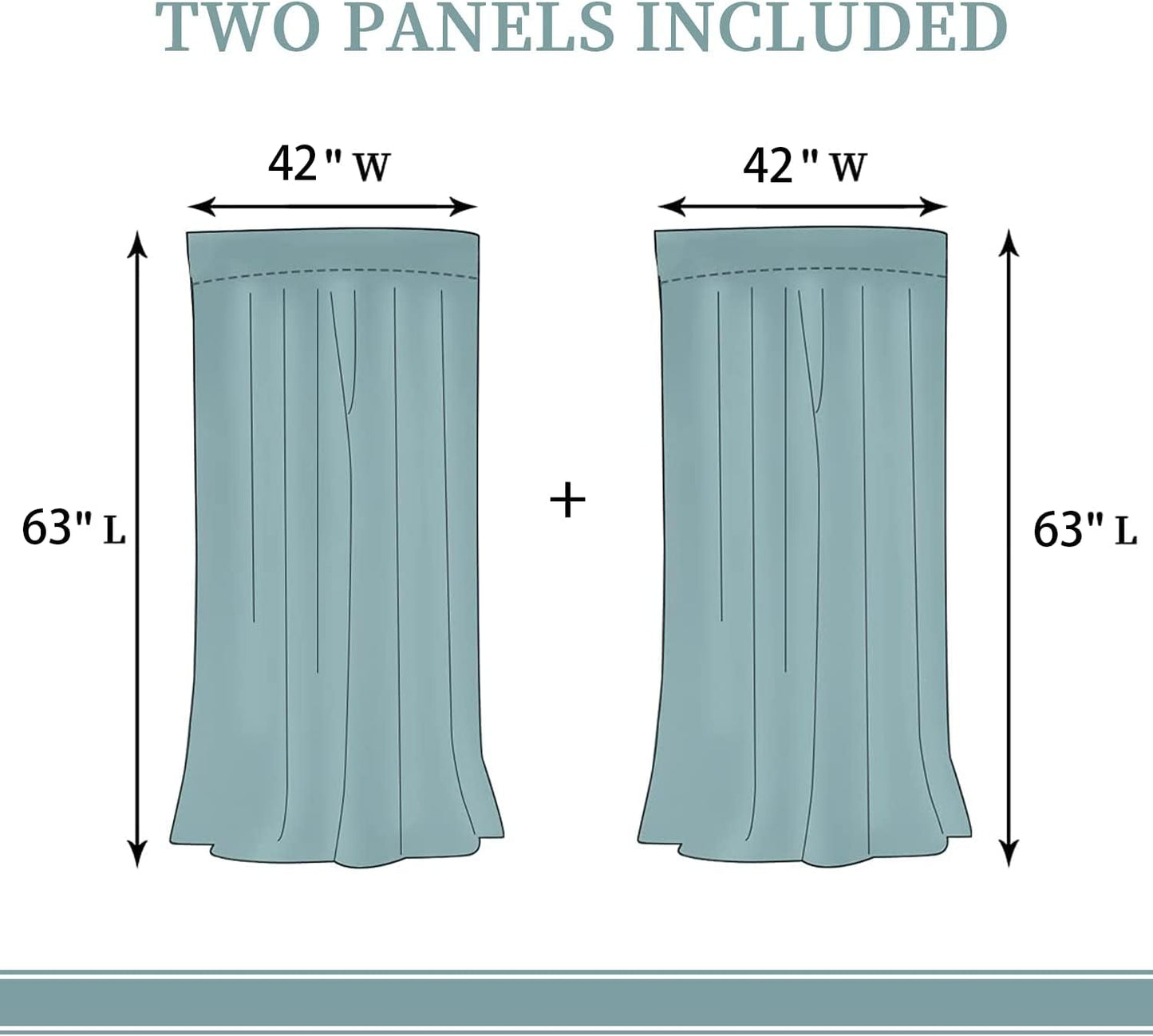 City Rod Pocket Blackout Curtains for Boy Girl Bedroom, New York Skyline Modern City Starry Sky Night View Home Energy Efficient Light Filtering Window Curtain for Living Room, 84x63 inch