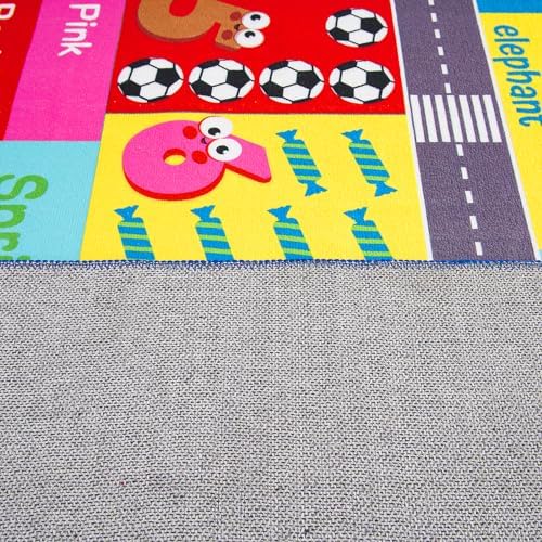 HOMORE Kids Rug, 9x12 Large Educational Rugs - Image 7