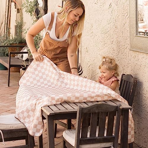 Tiny Twinkle Splat Mat for Under High Chair or Table | 44" x 44" Waterproof & - Image 4