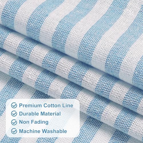 ASPMIZ Farmhouse Cotton Linen Valances - Image 6