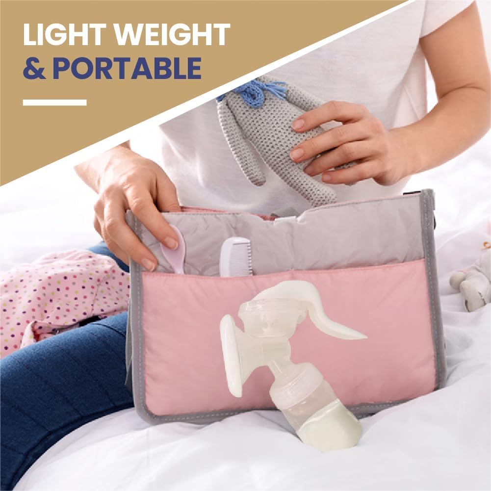 Manual Breast Pump – BPA Free - Portable & Silent Milk Extractor, Easy to Clean, Comfort Flange, Breastfeeding Essentials, Gift Set