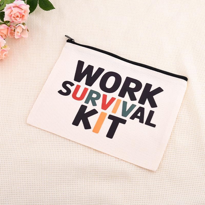 Funny Work Survival Kit Zipper Bag - Image 6