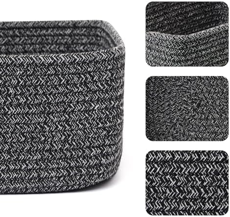 MiniArk Small Storage Baskets for Organizing | Closet Organizer Bins | Shelf - Image 2